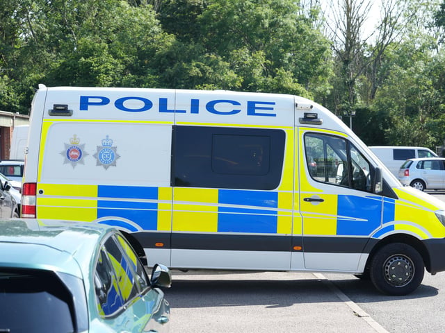 Police were called to the incident on an industrial estate south of Henfield, West Sussex. Picture: Eddie Mitchell