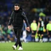Roberto De Zerbi, Manager of Brighton & Hove Albion, has injury issues ahead of Ajax in the Europa League