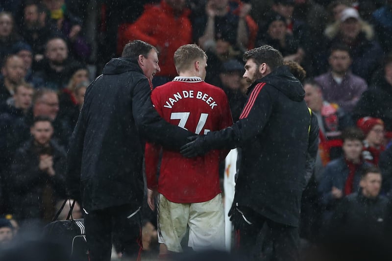 The 25-year-old midfielder sustained a season-ending injury when he collided with Bournemouth's Marcos Senesi during the first half of January's Premier League win at Old Trafford.