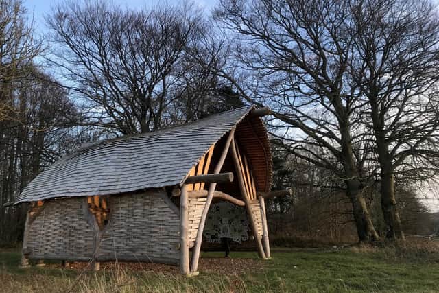 Littlewood Lookout was designed Artizans of Wood and the National Trust team at the Slindon Estate. Picture: Sussex Heritage Trust