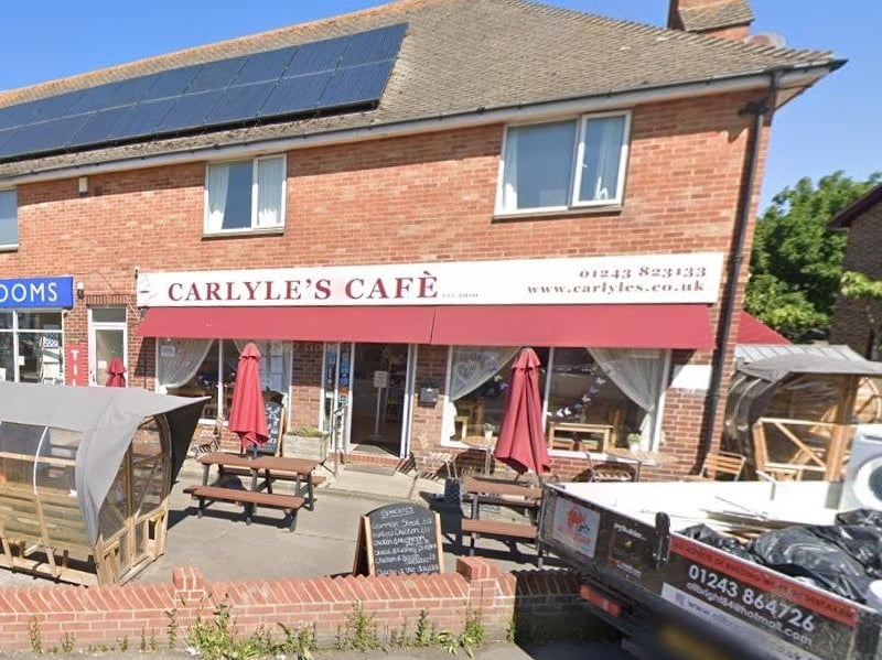 Carlyle's Cafe,  Norfolk House, 15 Felpham Rd, Bognor Regis PO22 7DA