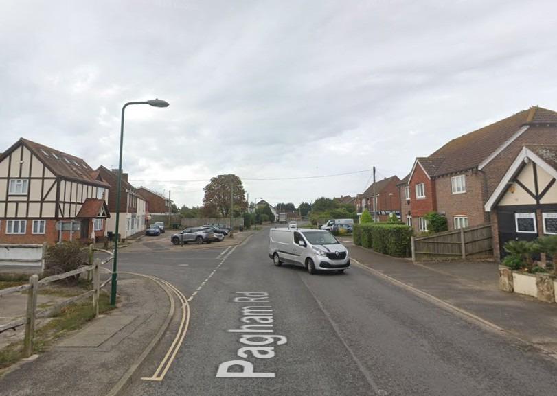 Pagham homes evacuated after car crashes into gas substation