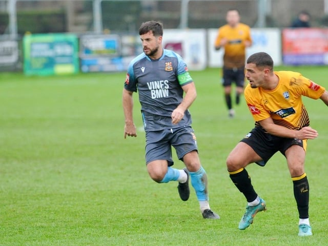 Action from Littlehampton Town's 1-0 win over Three Bridges in the Isthmian south east division