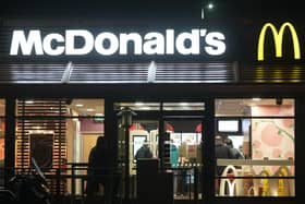 A McDonald's restaurant in Newhaven was temporarily closed for a deep clean after a customer brought in live insects to 'feed a pet snake' on Friday evening (March 8)
