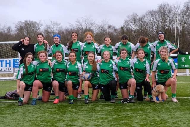 Horsham RFC's under-16s, who are through to the national cup last eight | Contributed picture