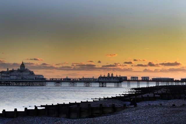 Ahead of Valentine’s Day, Eastbourne has been named the South East’s romance capital. Picture: Jon Rigby