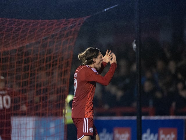 Crawley Town drew 1-1 with Walsall at the Broadfield Stadium on Tuesday. Here are Eva Gilbert's pictures from the League Two clash.
