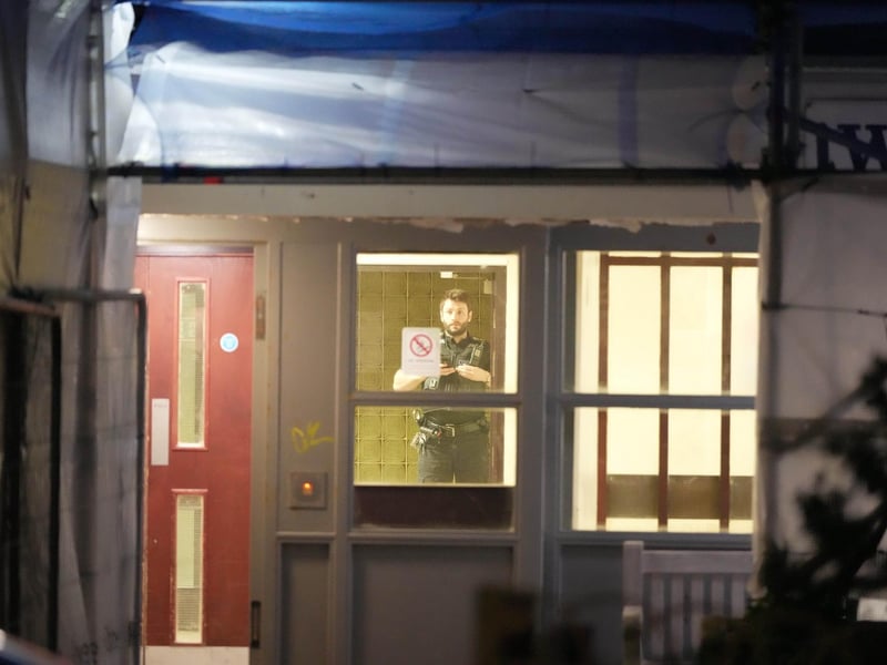 In Pictures: Police attend incident at East Sussex home