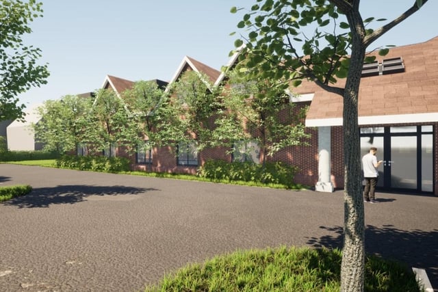 Proposed new care home in Marshfoot Lane, Hailsham