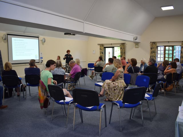 The Battle Solar Town event at the Memorial Hall