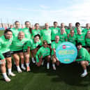 Brighton &amp; Hove Albion's women's team supporting One You East Sussex's Stoptober campaign