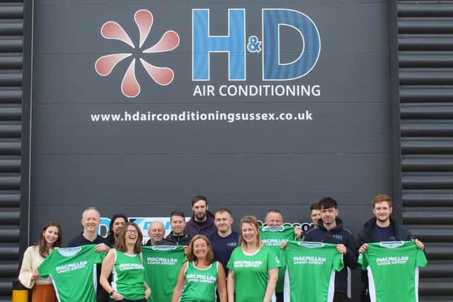 The hiking team at H & D Air Conditioning