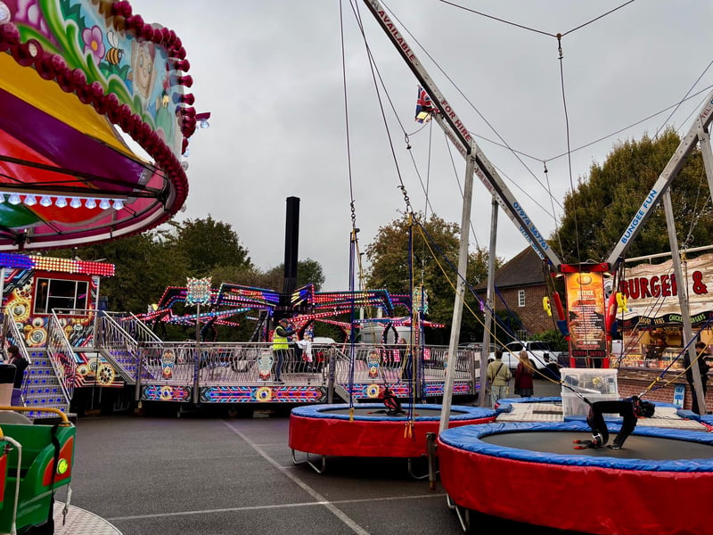 Chichester’s annual Sloe Fair returned to Northgate car park on Tuesday (October 20), bringing a colourful collection of funfair rides to the city.