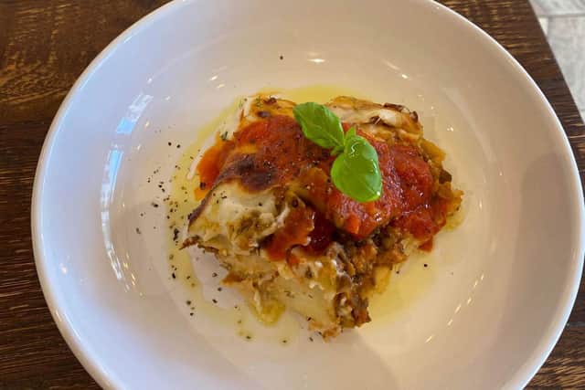 There are plenty of vegan alternatives available, with the meatless lasagne very popular.