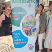 Signtek donates banner ahead on food bank collection