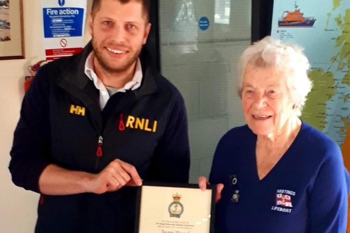 Jean Reed Tributes paid to Hastings RNLI stalwart Jean
