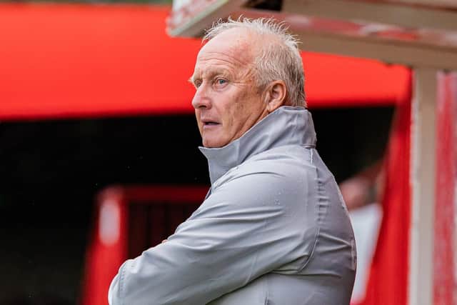 Kevin Blackwell, Crawley Town's interim manager. Photo: CTFC