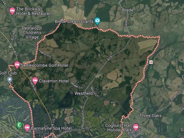 In Westfield, Fairlight & Broad Oak, homes sold for an average of £465,000 in 2022.
