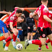 Action from Eastbourne Borough's trip to Braintree | Picture: Lydia Redman