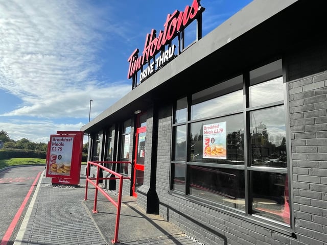 Tim Hortons Chichester: IN PICTURES - sneak peek look at the new fast food store in the city