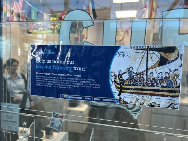 Passengers invited to name Hastings Bayeux Tapestry train