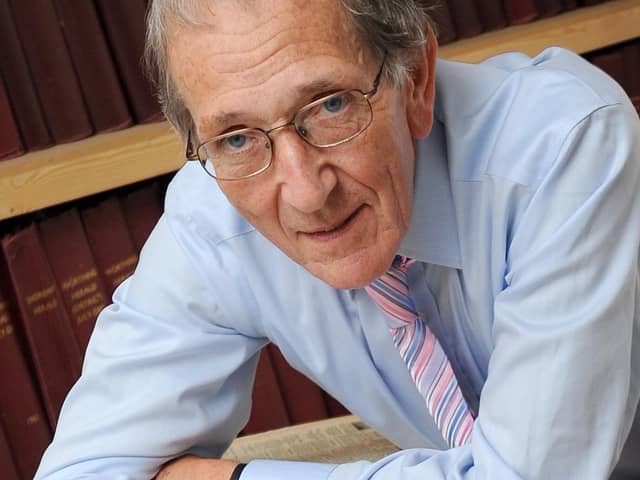 If anyone ever deserved the accolade of Mr Littlehampton, it was dedicated Gazette journalist Brian Shewry. Picture: Stephen Goodger