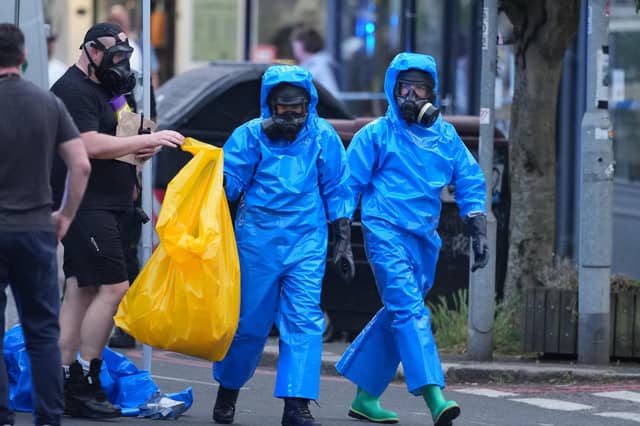 Two men have been arrested following a drug search conducted by the Metropolitan Police at an address in East Sussex.