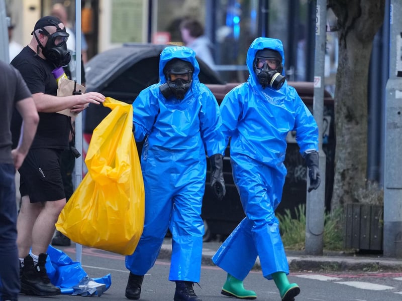 Two men have been arrested following a drug search conducted by the Metropolitan Police at an address in East Sussex.