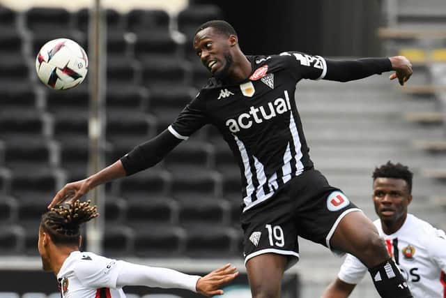 Brighton & Hove Albion winger Abdallah Sima - pictured in action while on loan at French club Angers last season - will spend the 2023-24 campaign on loan at Glasgow Rangers. Picture by JEAN-FRANCOIS MONIER/AFP via Getty Images