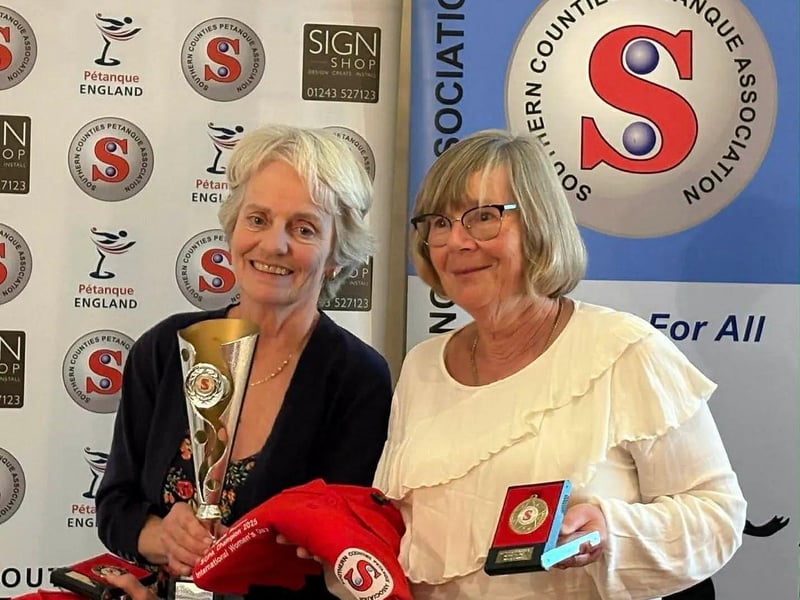 Arundel Pétanque Club Regional Ladies Winners