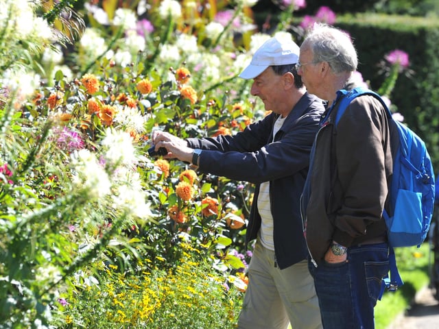 Late summer at Nymans Gardens in Handcross