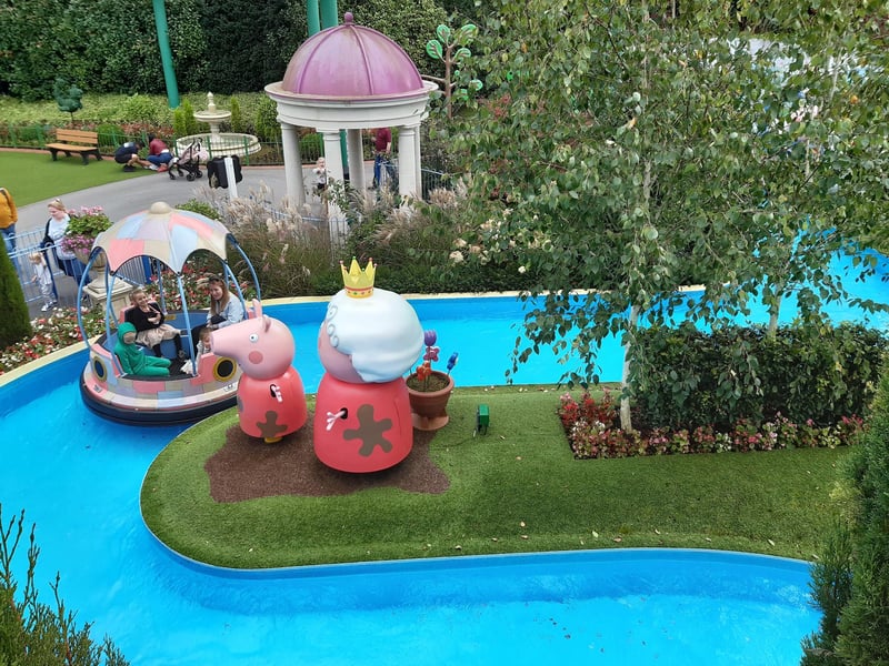 Paultons Park home of Peppa Pig World offers rides for all the family. From coasters to carousels, there's plenty to keep people of all ages entertained. Picture: Katherine HM