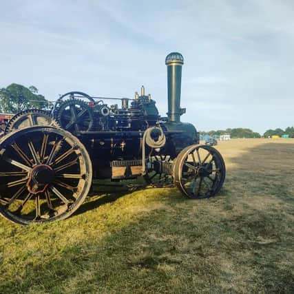 A Ploughing Engine at the Sussex Steam Rally in 2022 