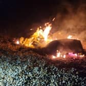 Selsey Coastguard Rescue Team were called to a fire near its lifeboat station.