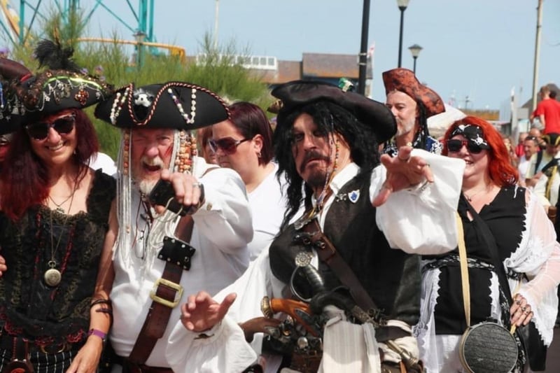 Hastings will be overrun by pirates when Hastings Pirate Weekend takes place on Saturday July 16 and Sunday 17. Expect nautical fun across the town. People are encouraged to dress up and join in and its all free.