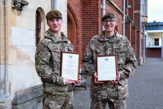 Eastbourne College is celebrating two top honours from the Lord Lieutenant of East Sussex, including a Year 13 pupil being appointed as the Lord Lieutenant’s Cadet for East Sussex in the Combined Cadet Force.