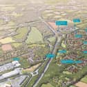 An illustrative CGI of the proposed development