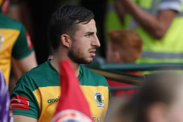 The decision to bring from Brighton & Hove Albion midfielder Danny Barker to Horsham FC was a ‘no-brainer’, according to Dominic Di Paola. Picture by John Lines
