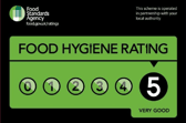 A number of restaurants and businesses in Eastbourne have been given food hygiene ratings in September of this year