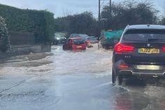 Flooding in Yapton.