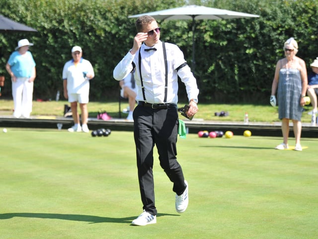 Crawley Bowls Club marked its 100th birthday with a celebration event. SR2508147 Pic S Robards/Nationalworld