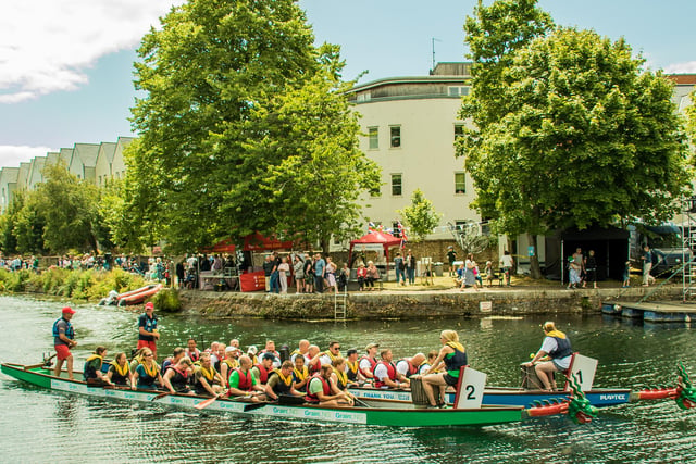 Pictures from Chichester Priory Rotary's Dragon Boat Race.