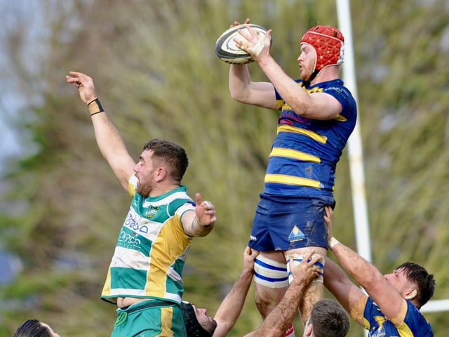Action from Worthing Raiders' win over Guernsey at Roundstone Lane