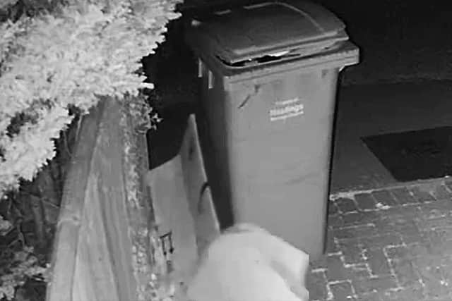 CCTV image taken in Essenden Road, St Leonards