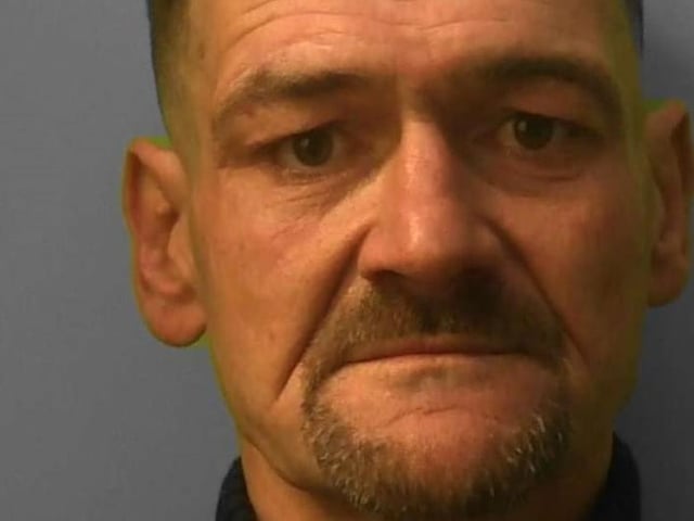 Alex Austin, 52, of Grand Parade in Brighton, was arrested after he persistently harassed a woman who worked in Age UK in London Road. On November 29, 2021 at 11.45am, Austin submitted a shopworker to a torrent of racial abuse, loitered around the store and intimidated her by staring through the window. The victim was able to take a clear picture, which was later used to identify him. Austin then returned at 1.50pm and continued to racially abuse and threaten the store worker. On January 7, Austin was arrested for being in breach of a court order and further arrested on suspicion of racially aggravated harassment. At Lewes Crown Court on January 14, Austin was jailed for 12 weeks and given a 12-month restraining order prohibiting him from entering the London Road store.