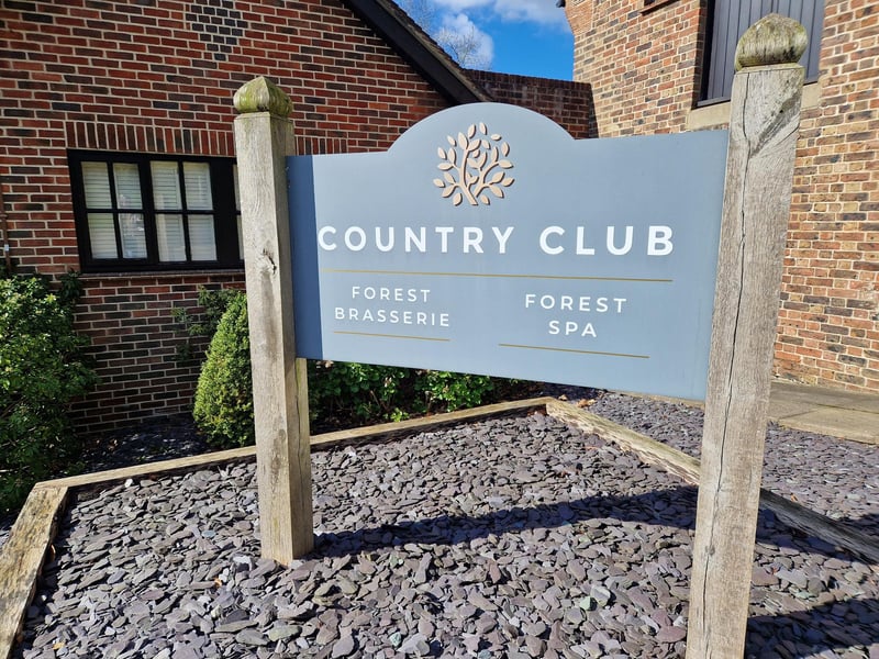 Treatments take place in the country club