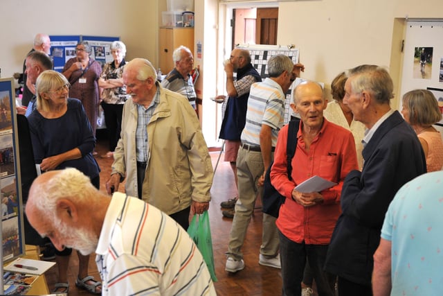 There was a steady flow of visitors throughout the two-hour showcase at St Michael's Church hall on Monday