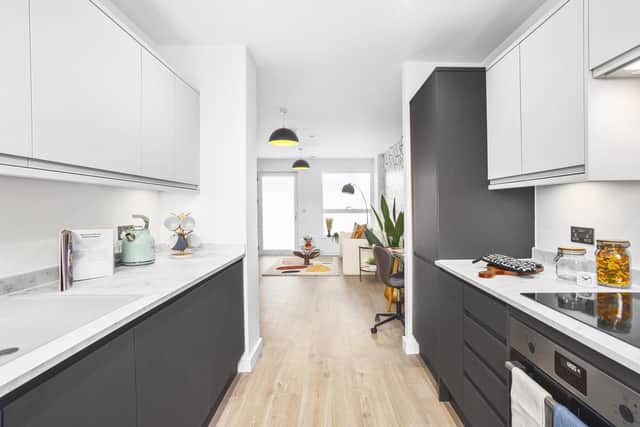 The homes – ‘designed to a high specification’ – will be available through shared ownership, with full market value prices ranging from £268,000 to £401,000. Photo: Southern Housing New Homes