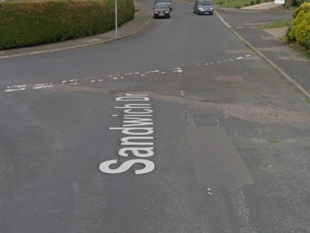 "Approx. 16 inch pot hole - Potholes at entrance of Sandwich Drive have been there for over a year and are getting bigger", an anonymous resident said.