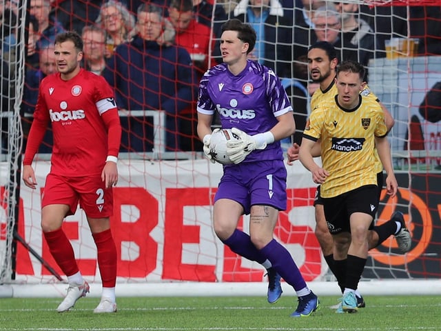 Worthing beat Maidstone in the National South play-off semi-final at a packed Woodside Road